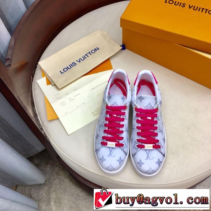 3色可選 ルイ ヴィトン 秋服コーデ2019年版 LOUIS VUITTON 大胆なチェックの人気トレンド ランニングシューズ 2019秋冬トレンドアイテム