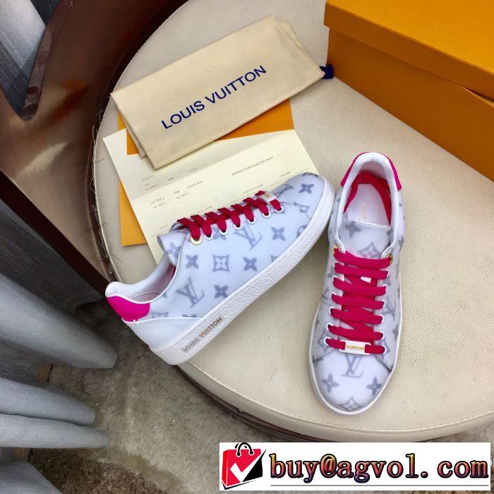 3色可選 ルイ ヴィトン 秋服コーデ2019年版 LOUIS VUITTON 大胆なチェックの人気トレンド ランニングシューズ 2019秋冬トレンドアイテム