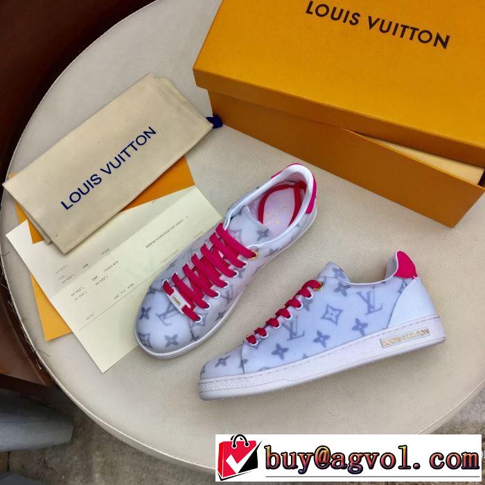 3色可選 ルイ ヴィトン 秋服コーデ2019年版 LOUIS VUITTON 大胆なチェックの人気トレンド ランニングシューズ 2019秋冬トレンドアイテム
