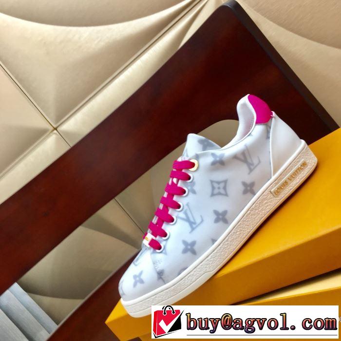 3色可選 ルイ ヴィトン 秋服コーデ2019年版 LOUIS VUITTON 大胆なチェックの人気トレンド ランニングシューズ 2019秋冬トレンドアイテム