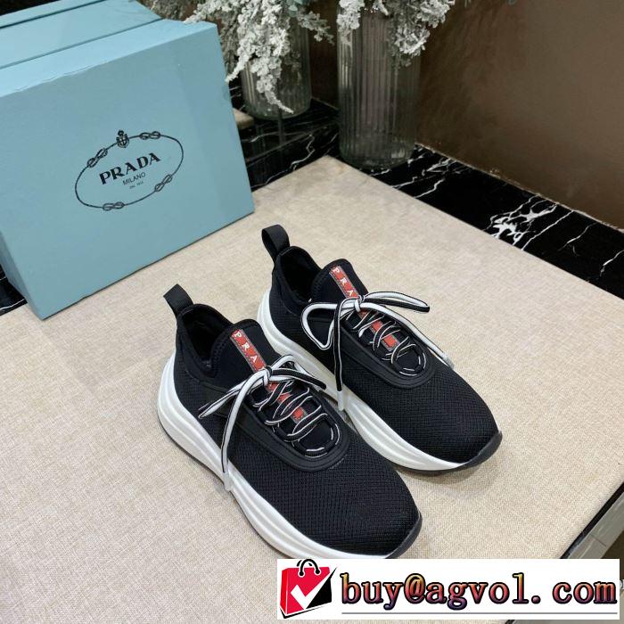 多色可選 おしゃれさんはいち早く取り プラダ PRADA 2019秋、イチオシ上品 ランニングシューズ 今シーズン注目のアイテム