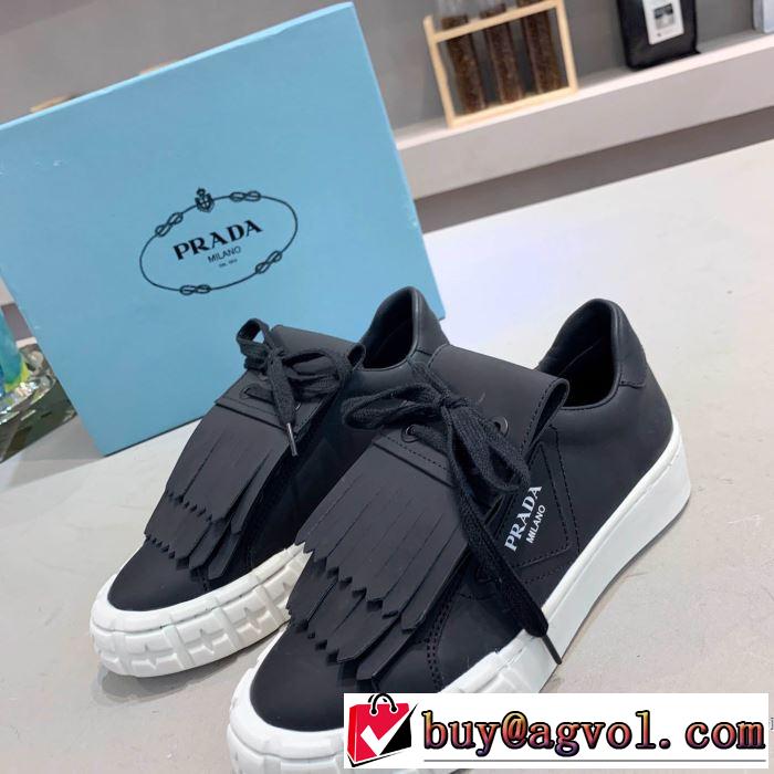 秋冬コーデと相性がいい プラダ 多色可選 PRADA 2019トレンド秋冬おすすめ安い ランニングシューズ 秋冬にお世話になる定番