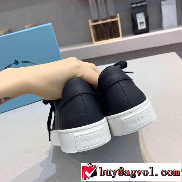秋冬コーデと相性がいい プラダ 多色可選 PRADA 2019トレンド秋冬おすすめ安い ランニングシューズ 秋冬にお世話になる定番