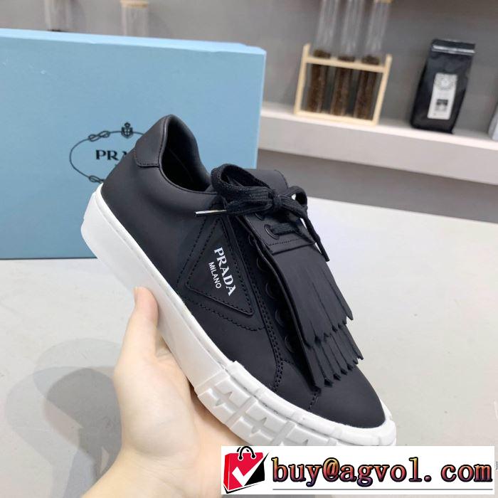 秋冬コーデと相性がいい プラダ 多色可選 PRADA 2019トレンド秋冬おすすめ安い ランニングシューズ 秋冬にお世話になる定番