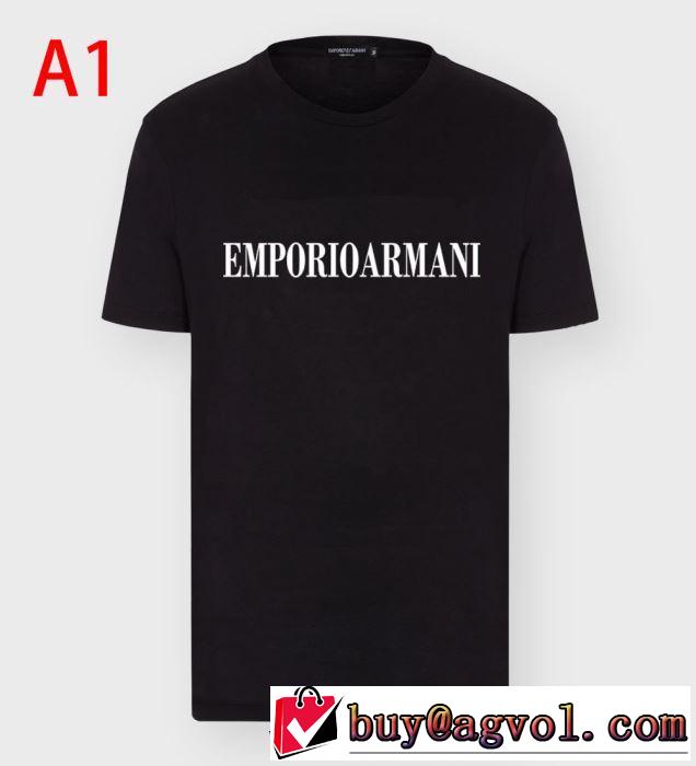 エンポリオ アルマーニ ｔシャツ スーパーコピー 激安 お得感の強い2020人気トレンド メンズ 半袖 春夏定番モデル コーデ