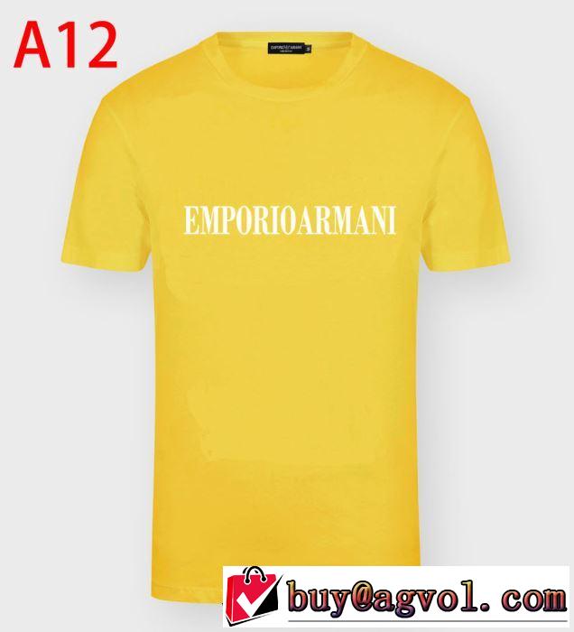 エンポリオ アルマーニ ｔシャツ スーパーコピー 激安 お得感の強い2020人気トレンド メンズ 半袖 春夏定番モデル コーデ