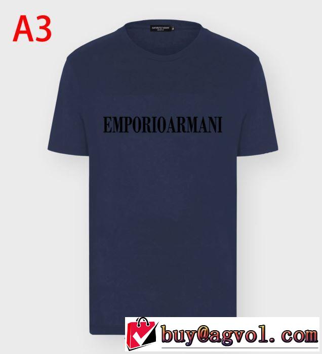 エンポリオ アルマーニ ｔシャツ スーパーコピー 激安 お得感の強い2020人気トレンド メンズ 半袖 春夏定番モデル コーデ