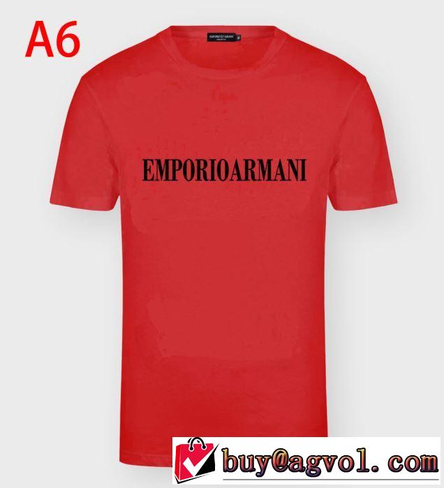 エンポリオ アルマーニ ｔシャツ スーパーコピー 激安 お得感の強い2020人気トレンド メンズ 半袖 春夏定番モデル コーデ
