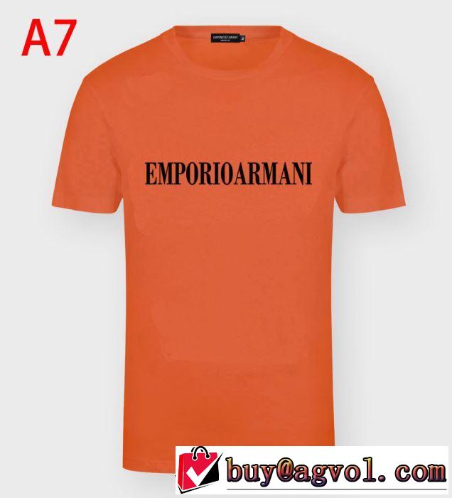エンポリオ アルマーニ ｔシャツ スーパーコピー 激安 お得感の強い2020人気トレンド メンズ 半袖 春夏定番モデル コーデ