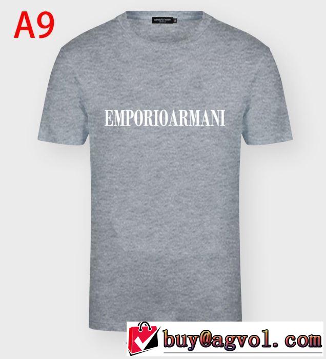 エンポリオ アルマーニ ｔシャツ スーパーコピー 激安 お得感の強い2020人気トレンド メンズ 半袖 春夏定番モデル コーデ