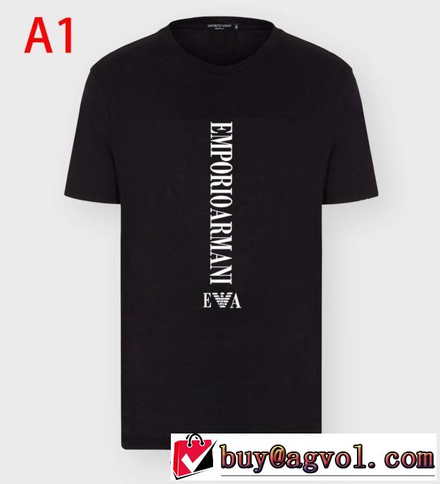 在庫有り アルマーニ ｔシャツ 新作 2020トレンド 使いしやすい メンズファション ARMANI 半袖 コットンウェア 通販