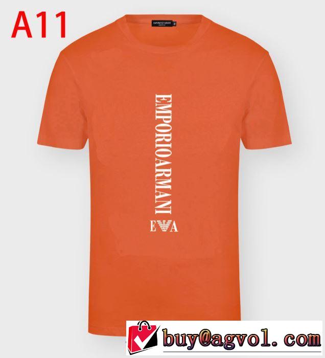 在庫有り アルマーニ ｔシャツ 新作 2020トレンド 使いしやすい メンズファション ARMANI 半袖 コットンウェア 通販
