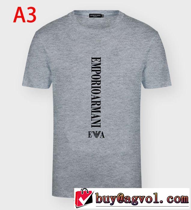 在庫有り アルマーニ ｔシャツ 新作 2020トレンド 使いしやすい メンズファション ARMANI 半袖 コットンウェア 通販