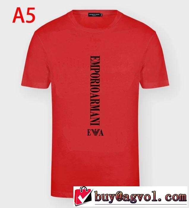 在庫有り アルマーニ ｔシャツ 新作 2020トレンド 使いしやすい メンズファション ARMANI 半袖 コットンウェア 通販