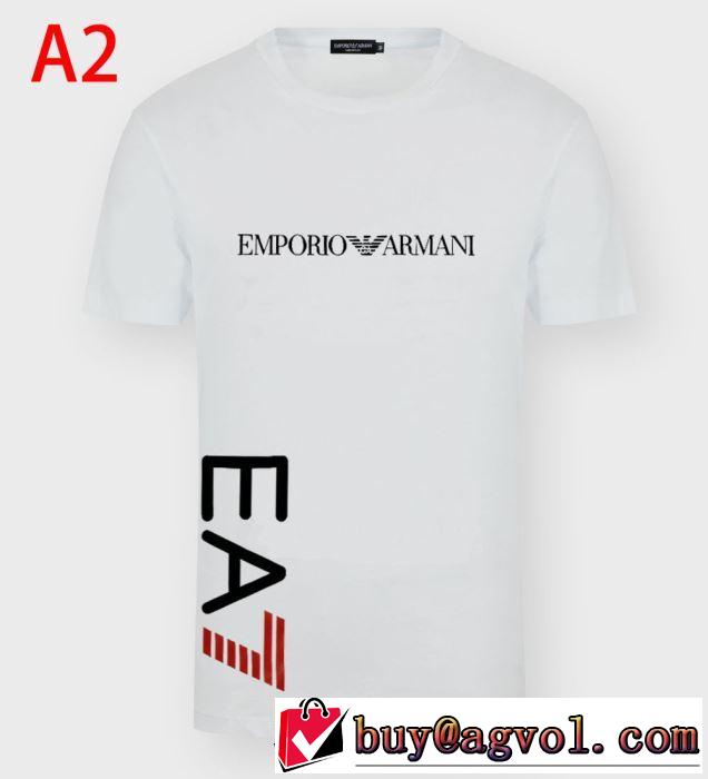 EMPORIO ARMANIＴシャツ2020最新の入荷商品エンポリオ アルマーニ スーパーコピー 激安 コットン30代～40代のカジュアル