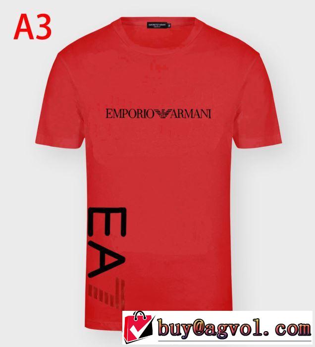 EMPORIO ARMANIＴシャツ2020最新の入荷商品エンポリオ アルマーニ スーパーコピー 激安 コットン30代～40代のカジュアル