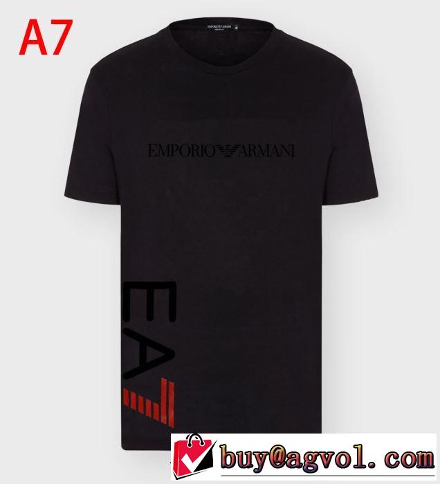 EMPORIO ARMANIＴシャツ2020最新の入荷商品エンポリオ アルマーニ スーパーコピー 激安 コットン30代～40代のカジュアル