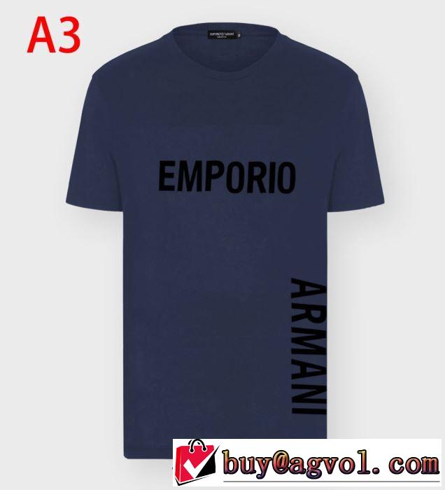 日本未入荷カラー tシャツ おすすめ アルマーニ スーパーコピー ブランドArmani  2020春夏 半袖 ファッション トップス