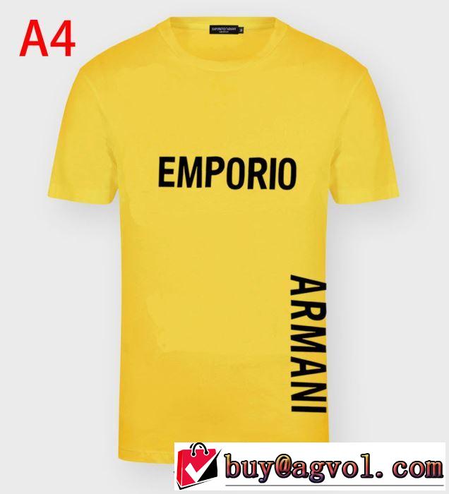 日本未入荷カラー tシャツ おすすめ アルマーニ スーパーコピー ブランドArmani  2020春夏 半袖 ファッション トップス