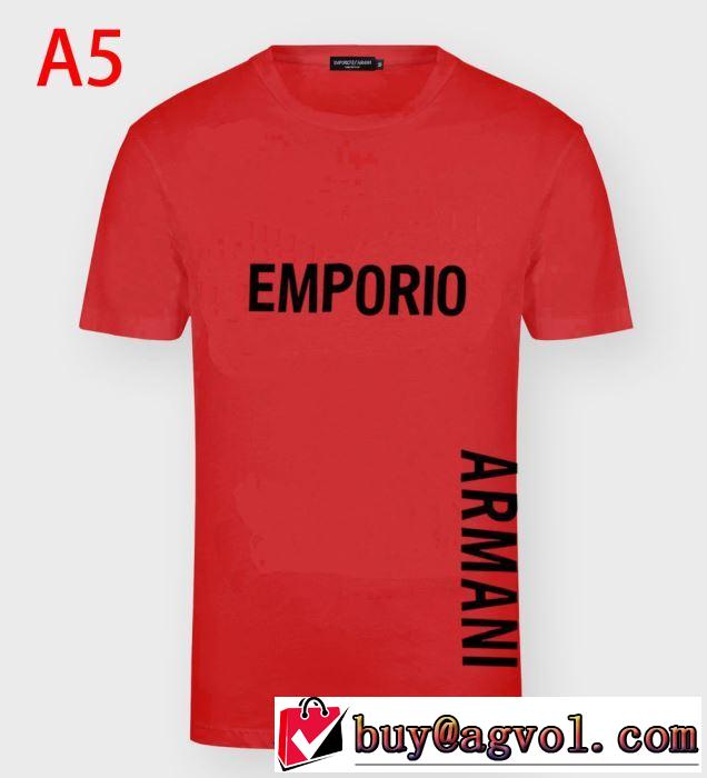 日本未入荷カラー tシャツ おすすめ アルマーニ スーパーコピー ブランドArmani  2020春夏 半袖 ファッション トップス