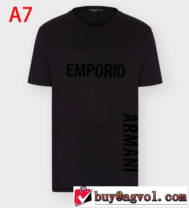 日本未入荷カラー tシャツ おすすめ アルマーニ スーパーコピー ブランドArmani  2020春夏 半袖 ファッション トップス