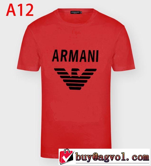 tシャツ おすすめArmani アルマーニ コピー 2020年春夏コレクション半袖 新作着込みやすい定番モデル最新入荷アイテム