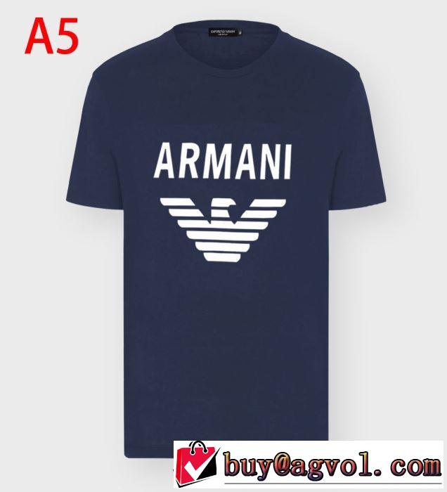 tシャツ おすすめArmani アルマーニ コピー 2020年春夏コレクション半袖 新作着込みやすい定番モデル最新入荷アイテム