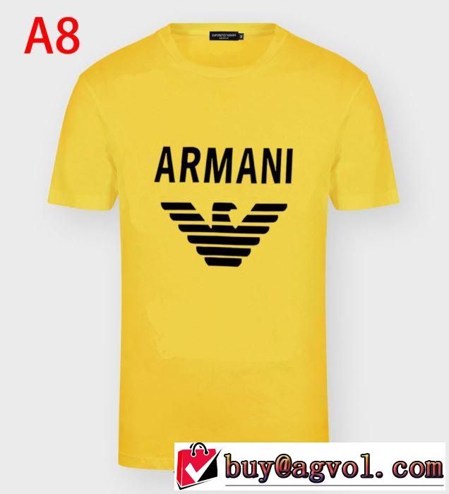 tシャツ おすすめArmani アルマーニ コピー 2020年春夏コレクション半袖 新作着込みやすい定番モデル最新入荷アイテム