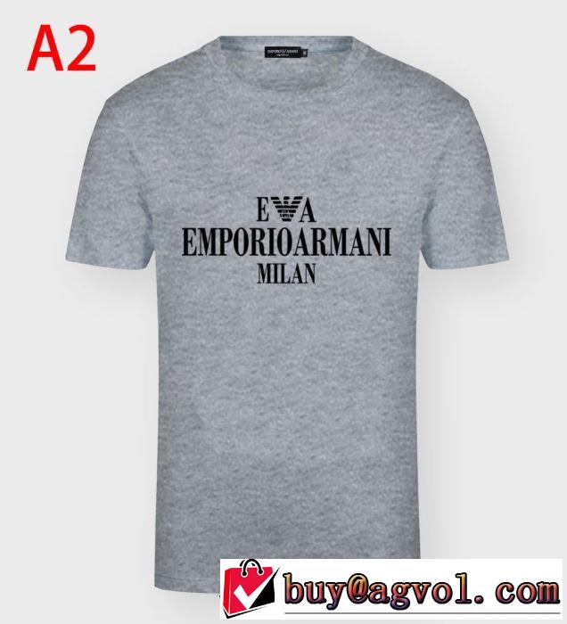 Emporio Armani Ｔシャツ おすすめ20SSトレンド アルマーニ スーパーコピー メンズ 半袖大人カジュアルトップス3G1TM4 1JHRZ 