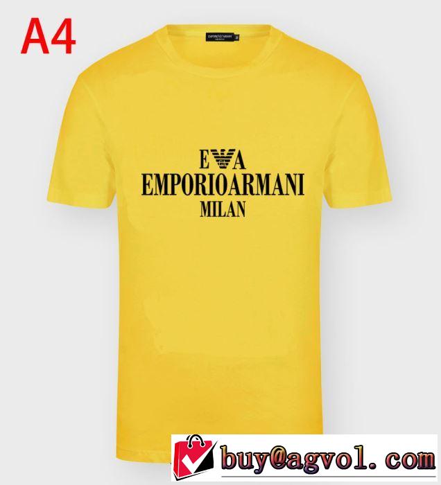 Emporio Armani Ｔシャツ おすすめ20SSトレンド アルマーニ スーパーコピー メンズ 半袖大人カジュアルトップス3G1TM4 1JHRZ 