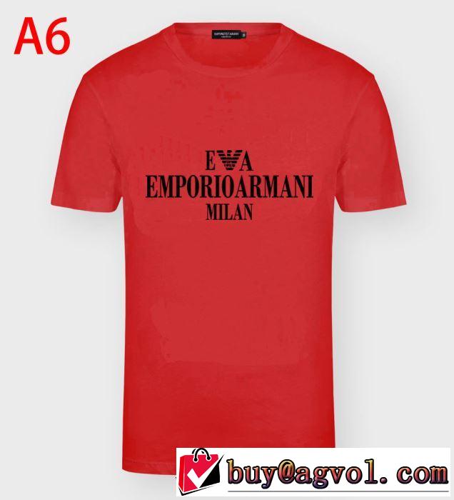 Emporio Armani Ｔシャツ おすすめ20SSトレンド アルマーニ スーパーコピー メンズ 半袖大人カジュアルトップス3G1TM4 1JHRZ 