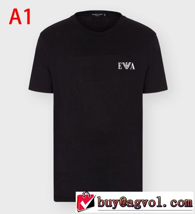 2020年春限定Emporio Armani Ｔシャツ メンズファション アルマーニ コピー 新作 上品に着こなせお洒落なコーディネート