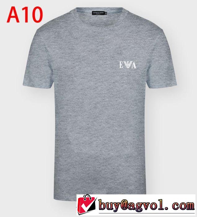 2020年春限定Emporio Armani Ｔシャツ メンズファション アルマーニ コピー 新作 上品に着こなせお洒落なコーディネート