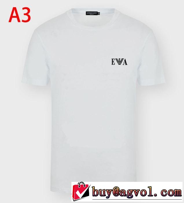 2020年春限定Emporio Armani Ｔシャツ メンズファション アルマーニ コピー 新作 上品に着こなせお洒落なコーディネート