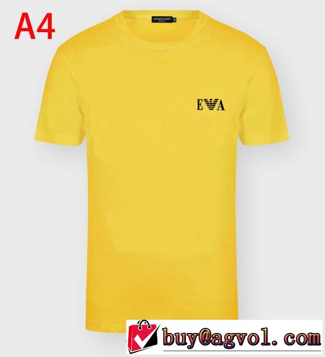 2020年春限定Emporio Armani Ｔシャツ メンズファション アルマーニ コピー 新作 上品に着こなせお洒落なコーディネート