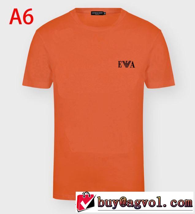 2020年春限定Emporio Armani Ｔシャツ メンズファション アルマーニ コピー 新作 上品に着こなせお洒落なコーディネート
