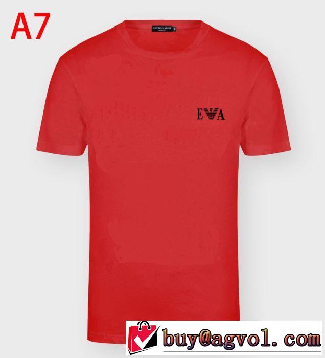 2020年春限定Emporio Armani Ｔシャツ メンズファション アルマーニ コピー 新作 上品に着こなせお洒落なコーディネート