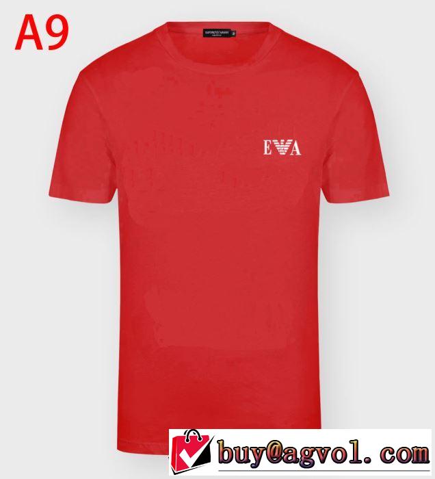 2020年春限定Emporio Armani Ｔシャツ メンズファション アルマーニ コピー 新作 上品に着こなせお洒落なコーディネート