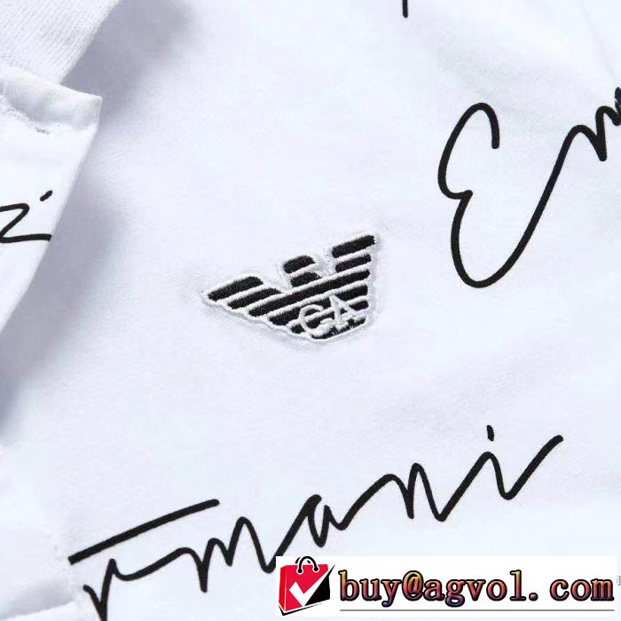 多色可選 2020SS人気 アルマーニ ARMANI 今回注目する 半袖Tシャツ 2年以上連続１位獲得