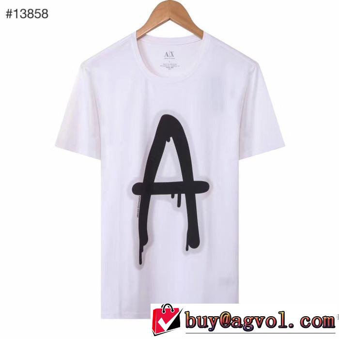 アルマーニ 3色可選 １点限り！VIPセール ARMANIVIP価格SALE  半袖Tシャツ エレガントな雰囲気