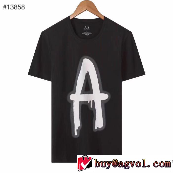 アルマーニ 3色可選 １点限り！VIPセール ARMANIVIP価格SALE  半袖Tシャツ エレガントな雰囲気