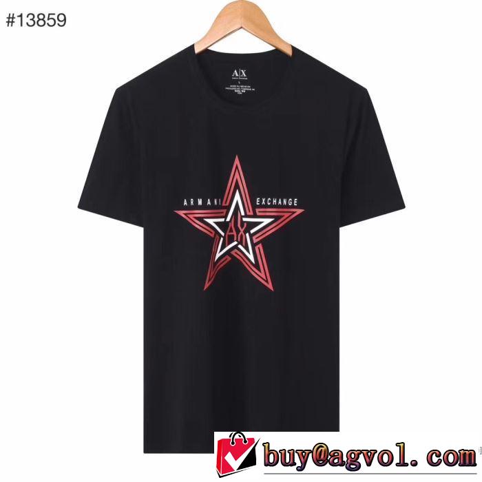 この時期の一番人気は 半袖Tシャツ 多色可選 コーデの完成度を高める アルマーニ ARMANI