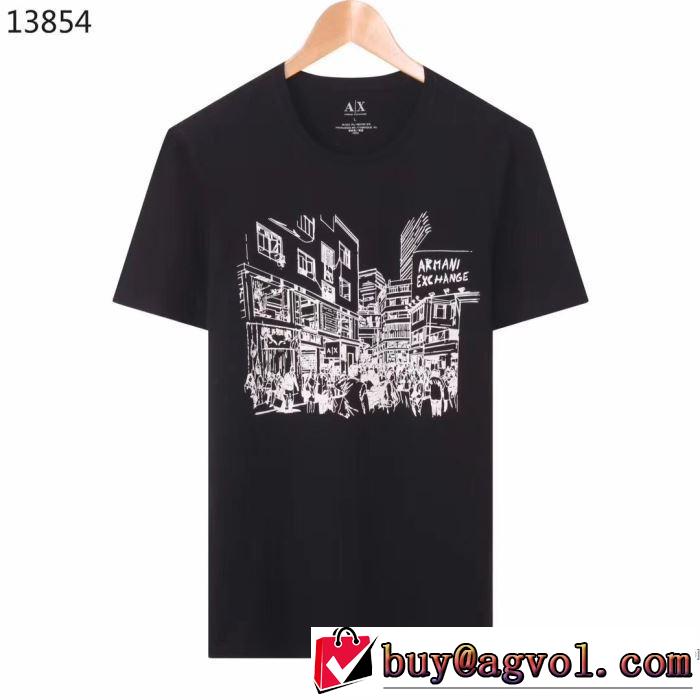 さらに魅力的 多色可選 アルマーニ ARMANI  2020モデル 半袖Tシャツ シンプルなファッション