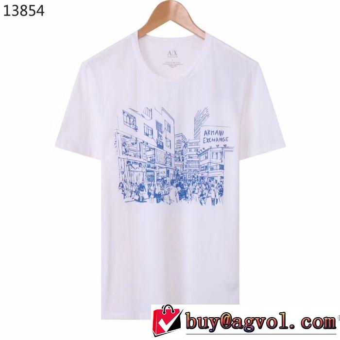 さらに魅力的 多色可選 アルマーニ ARMANI  2020モデル 半袖Tシャツ シンプルなファッション