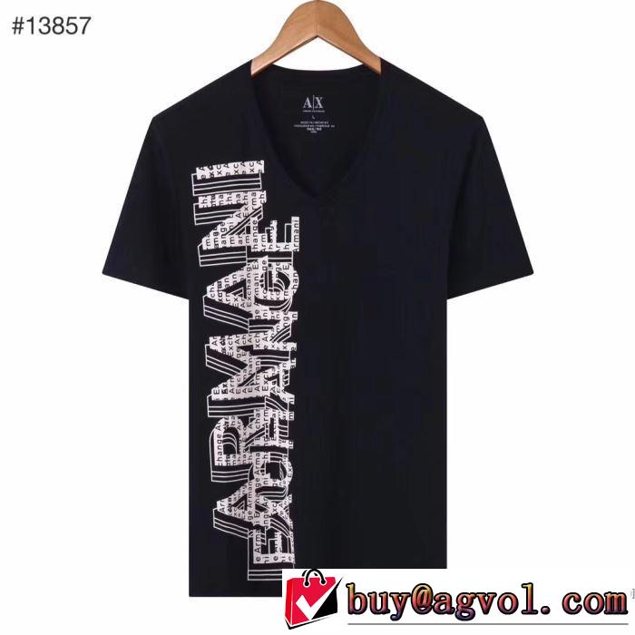 半袖Tシャツ 多色可選 ストリート感あふれ アルマーニ ARMANI  普段使いにも最適なアイテム