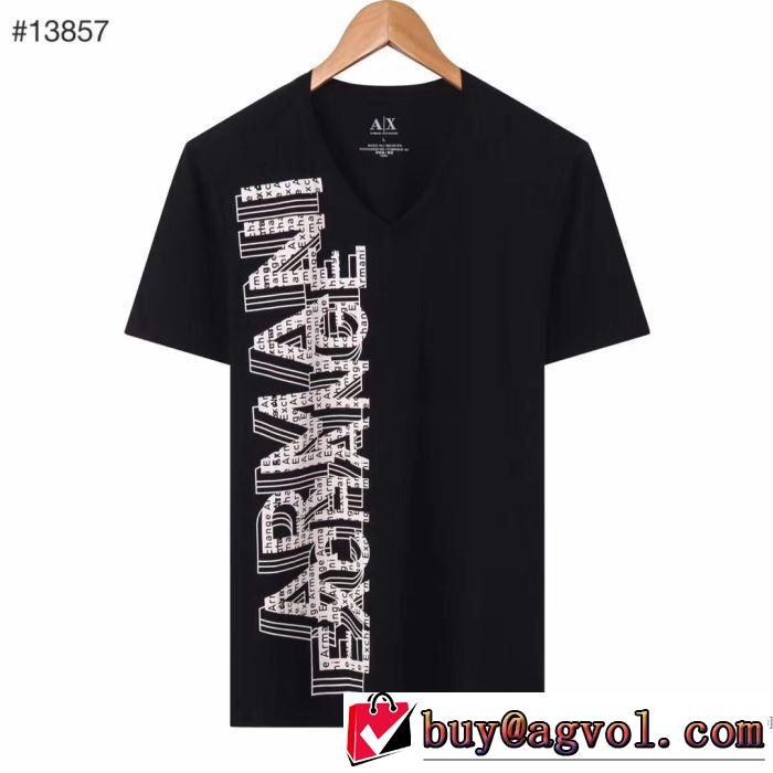 半袖Tシャツ 多色可選 ストリート感あふれ アルマーニ ARMANI  普段使いにも最適なアイテム