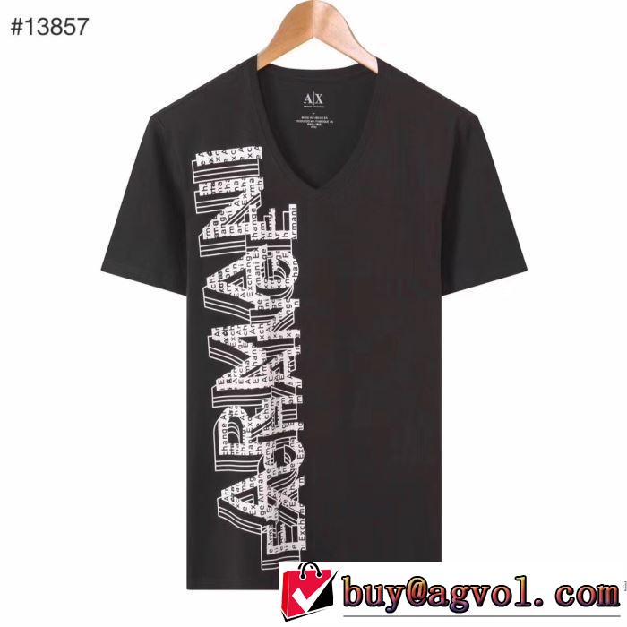 半袖Tシャツ 多色可選 ストリート感あふれ アルマーニ ARMANI  普段使いにも最適なアイテム