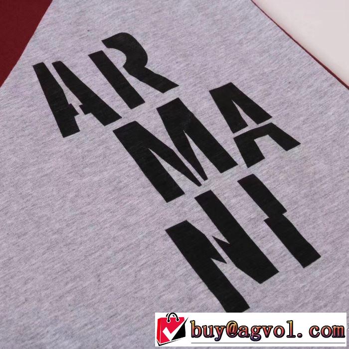 アルマーニ 安心安全人気通販 ARMANI ストリート界隈でも人気 半袖Tシャツ20新作です