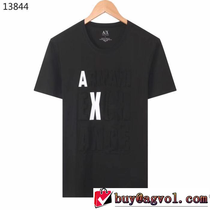 ストリート系に大人気 アルマーニ 多色可選 ARMANI デザインお洒落 半袖Tシャツ 最新の入荷商品