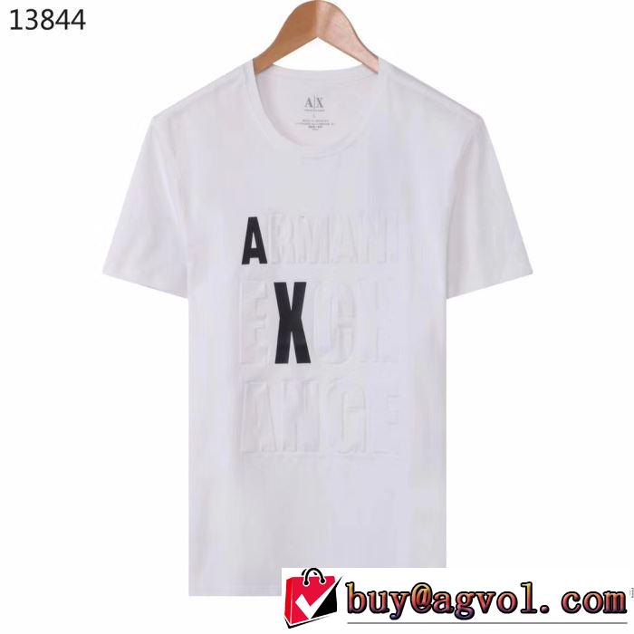 ストリート系に大人気 アルマーニ 多色可選 ARMANI デザインお洒落 半袖Tシャツ 最新の入荷商品